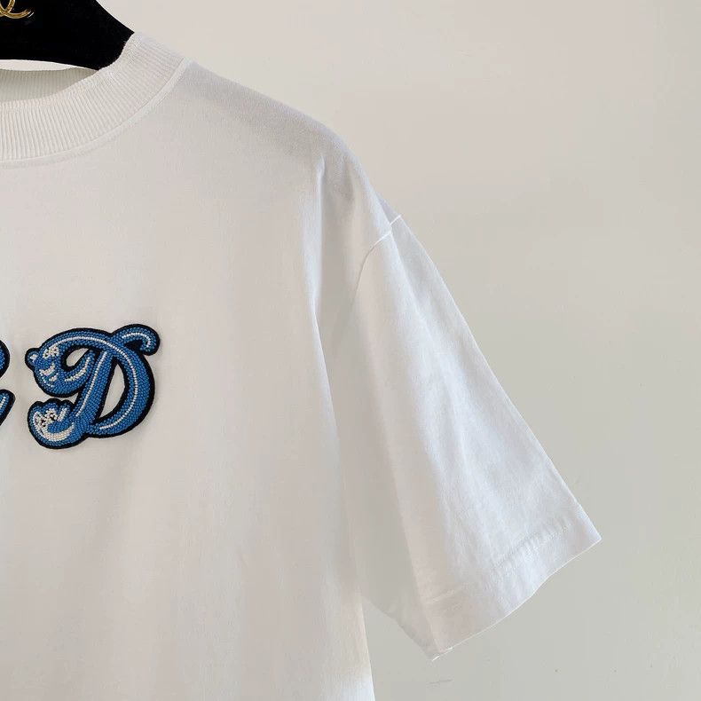 Dior Dior Kenny Short Sleeve T-Shirt with Beads- DMC Size US XS / EU 42 / 0 - 3 Thumbnail