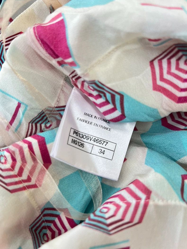 Chanel Chanel Silk Spaghetti Strap Beach Top- DMC Size US S / EU 44-46 / 1 - 5 Thumbnail
