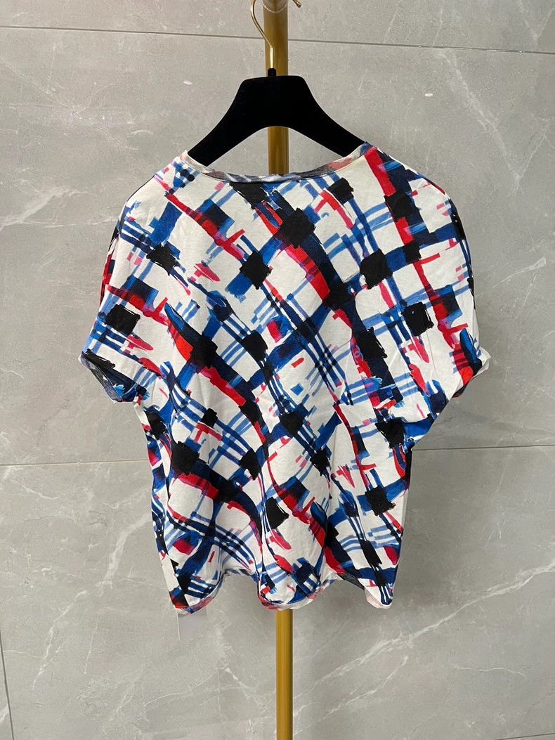 Chanel Chanel Graffiti Pattern Short Sleeve T-Shirt- DMC Size US S / EU 44-46 / 1 - 2 Thumbnail