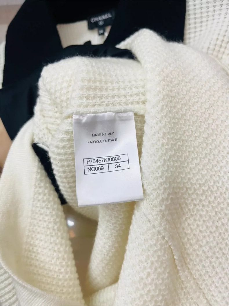 Chanel Chanel Black and White Classic Polo Top- DMC Size US M / EU 48-50 / 2 - 5 Thumbnail