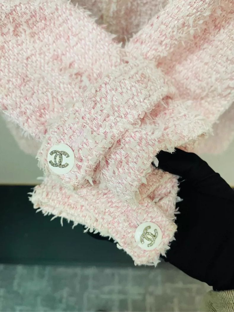 Chanel Chanel Pink Long Coat with Pockets- DMC Size US M / EU 48-50 / 2 - 4 Thumbnail