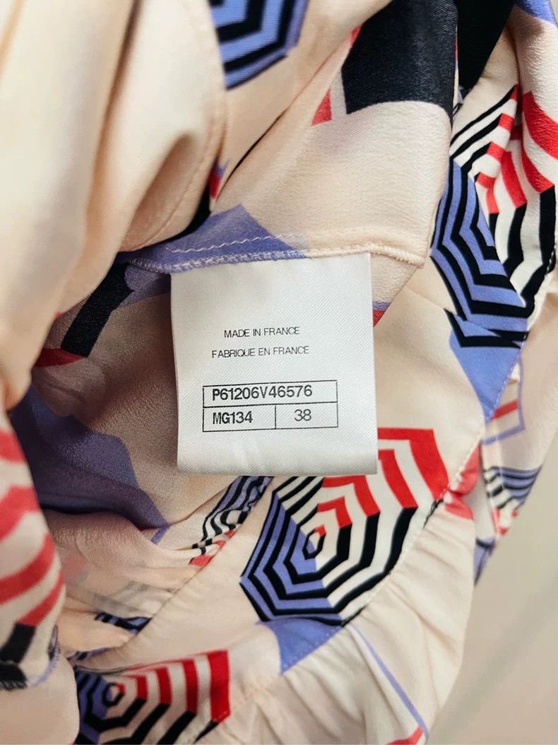 Chanel Chanel Silk Beach Series Shirt with Logos- DMC Size US M / EU 48-50 / 2 - 4 Thumbnail