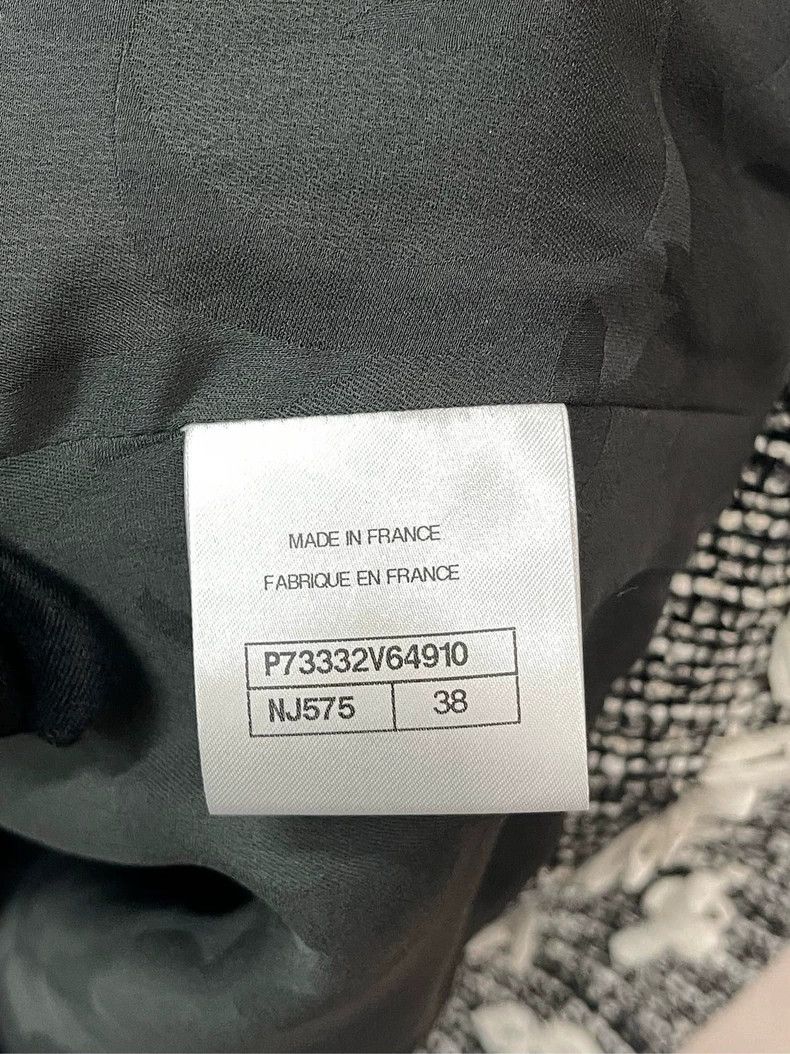 Chanel Black and White Bow Vest- DMC