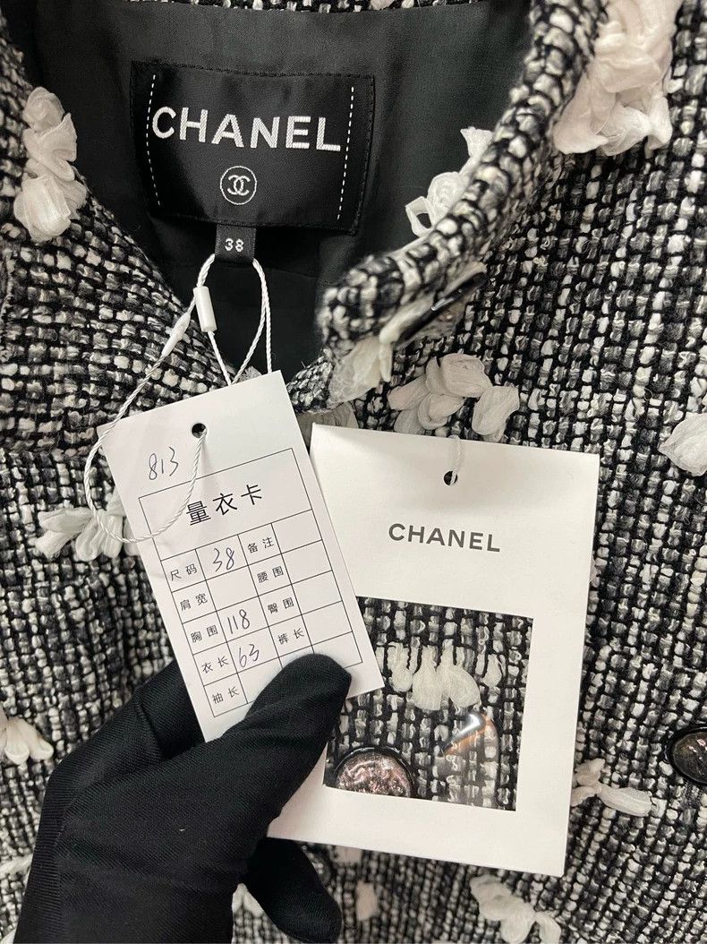 Chanel Black and White Bow Vest- DMC