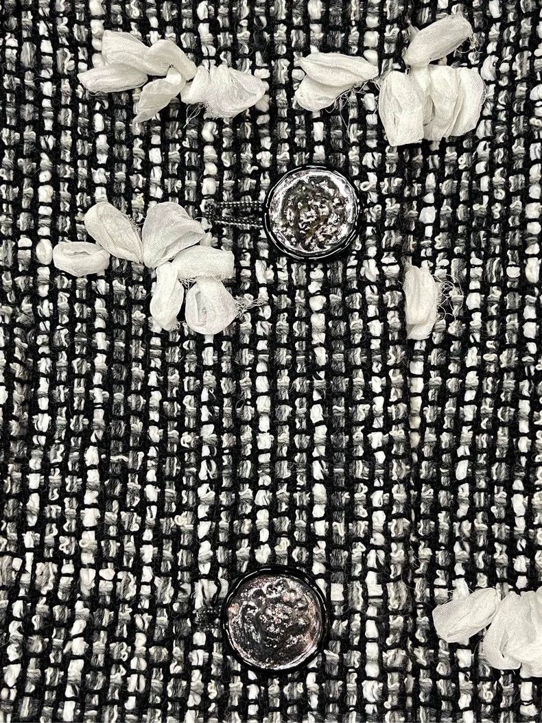 Chanel Black and White Bow Vest- DMC