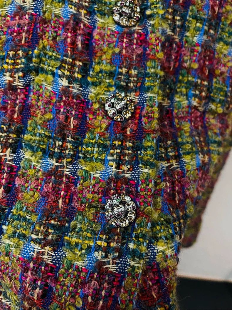 Chanel Chanel Colorful Soft Tweed Jacket F38- DMC Size US M / EU 48-50 / 2 - 5 Thumbnail