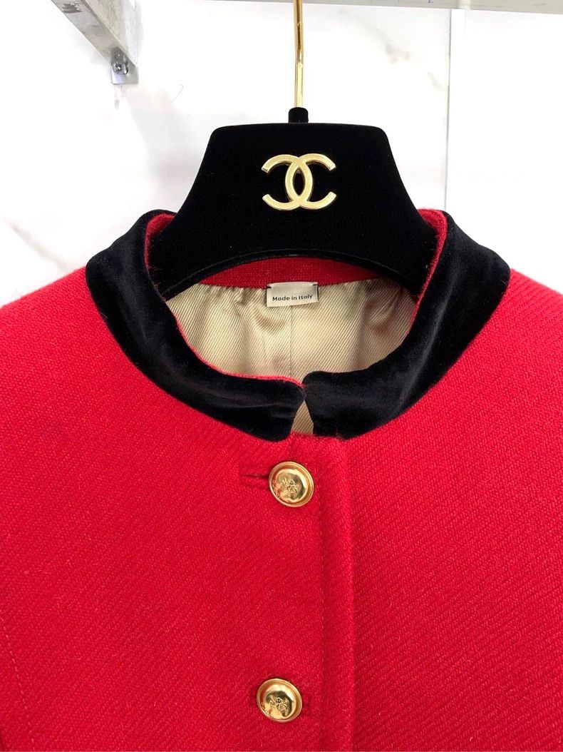 Gucci Gucci Red Court Style Jacket- DMC Size US M / EU 48-50 / 2 - 7 Thumbnail