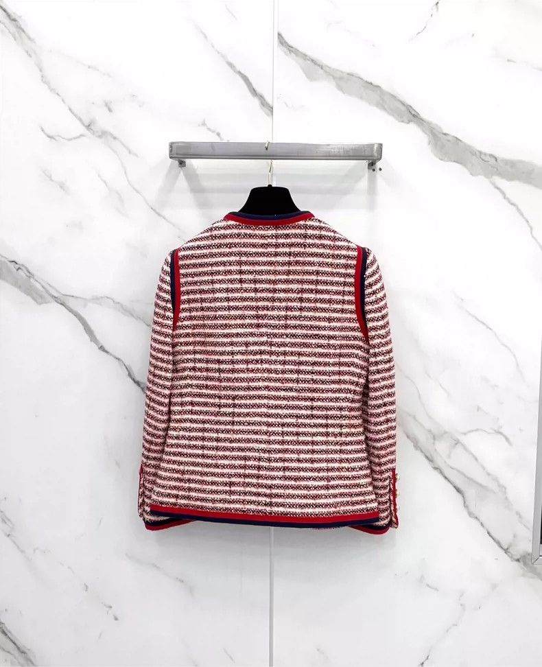 Gucci Gucci Red Striped Jacket Set Outfit- DMC Size US M / EU 48-50 / 2 - 2 Thumbnail