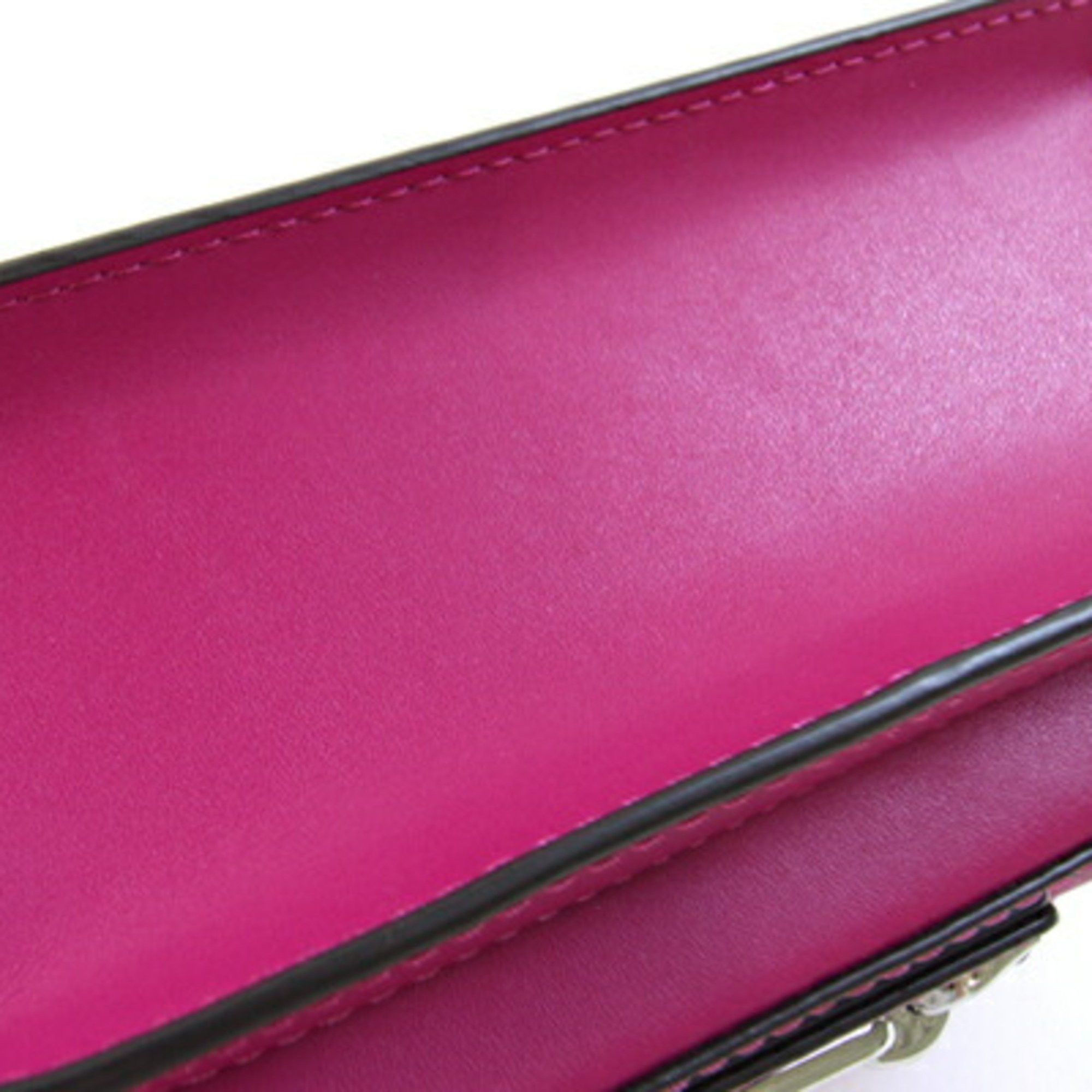 Michael Kors Michael Kors Shoulder Bag Heather Extra Small Crossbody 32S2S7HC0L Magenta Pink Leather Chain Women's MICHAEL KORS Size ONE SIZE - 5 Thumbnail