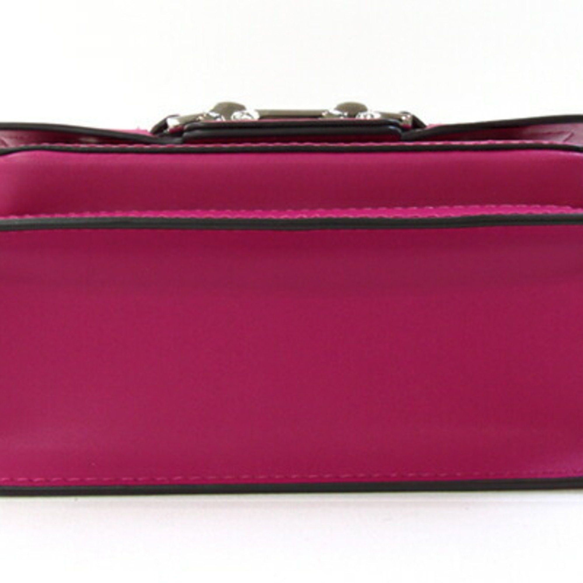 Michael Kors Michael Kors Shoulder Bag Heather Extra Small Crossbody 32S2S7HC0L Magenta Pink Leather Chain Women's MICHAEL KORS Size ONE SIZE - 4 Thumbnail