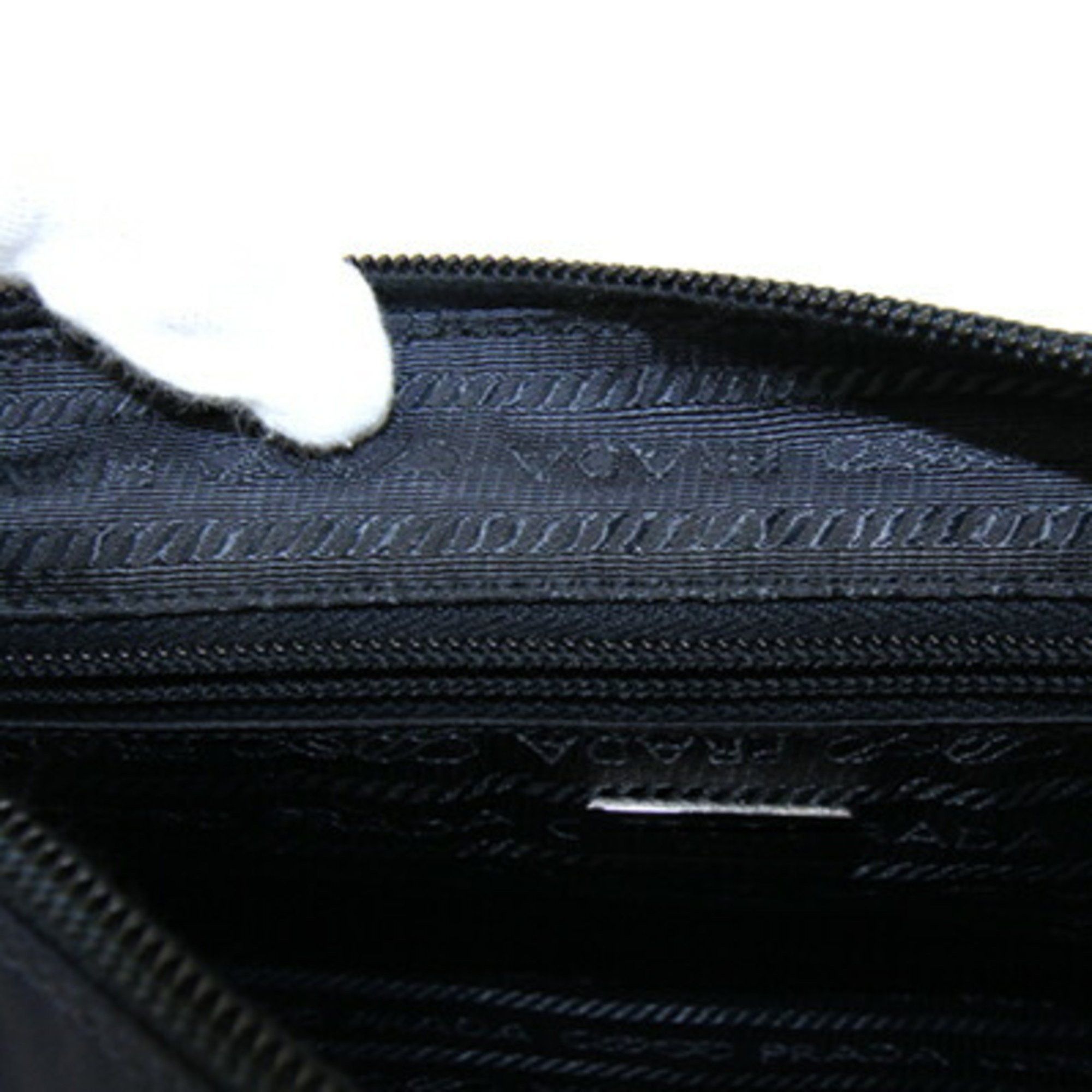 Prada Prada Pouch 1NA002 Navy Nylon Women's Men's PRADA Size ONE SIZE - 8 Thumbnail