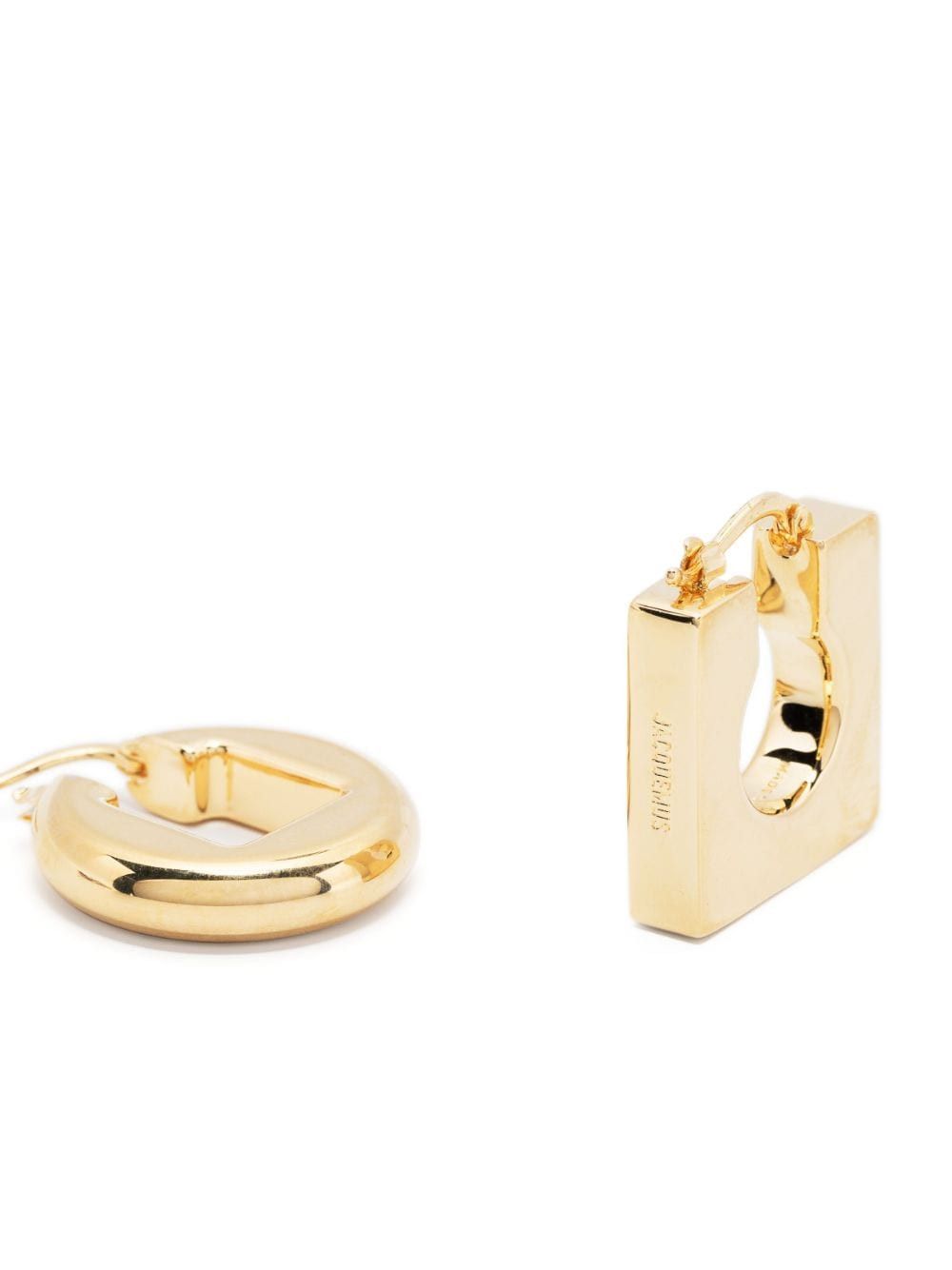 ピアス JACQUEMUS 'Les Boucles Rond Carre' earrings Jacquemus Les Boucles Rond Carre Earrings | Neiman Marcus