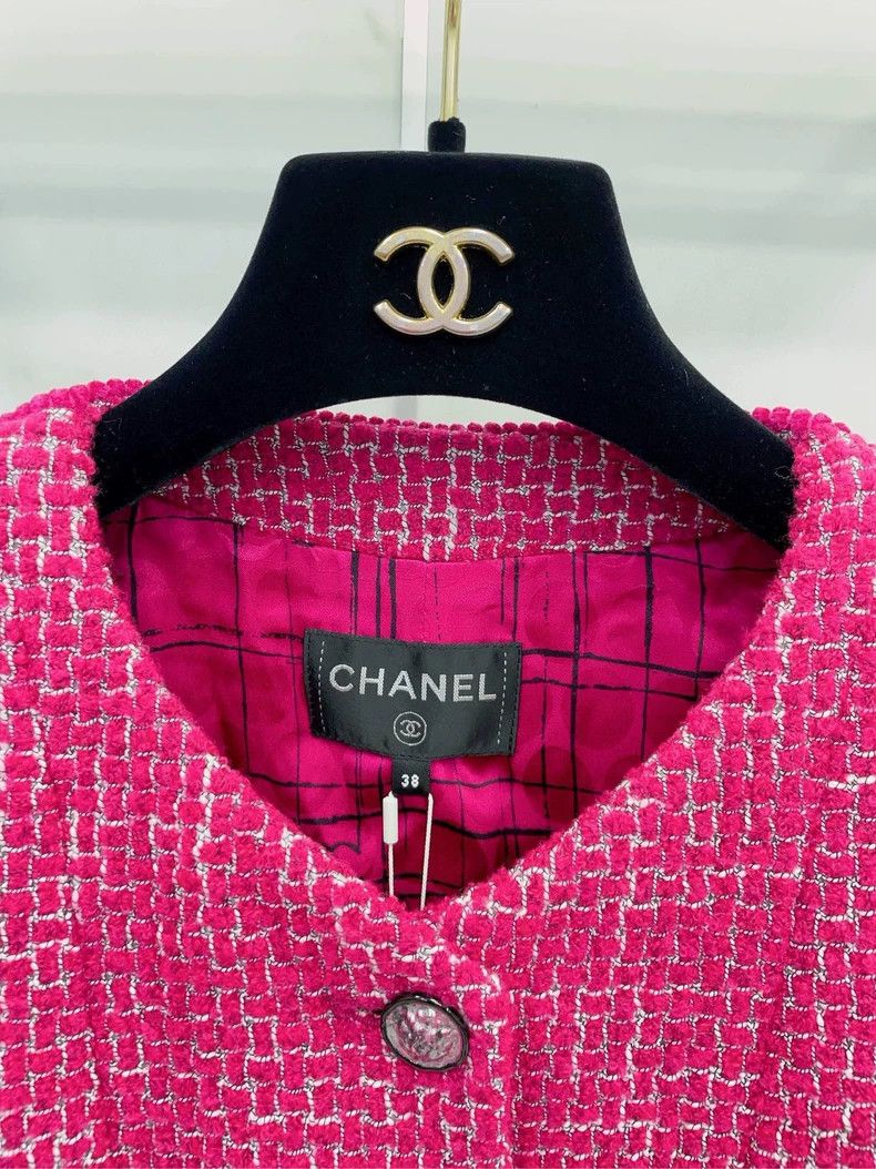 Chanel Chanel Pink Vest Jacket Size 38- DMC Size US M / EU 48-50 / 2 - 7 Thumbnail