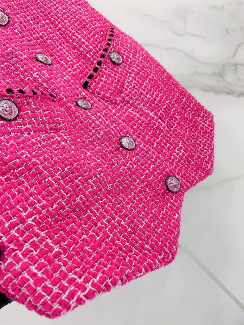 Chanel Chanel Pink Vest Jacket Size 38- DMC Size US M / EU 48-50 / 2 - 5 Thumbnail