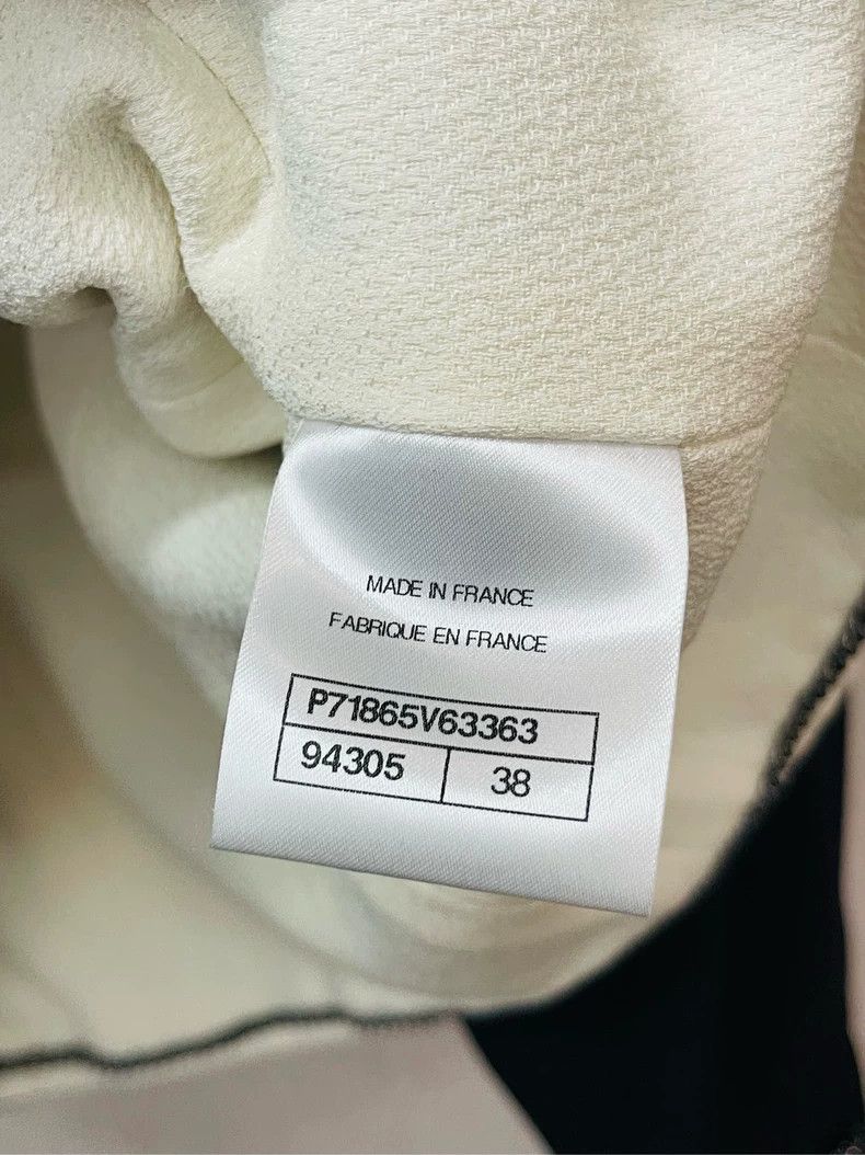 Chanel Chanel Black and White Trimmed Jacket- DMC Size US M / EU 48-50 / 2 - 4 Thumbnail