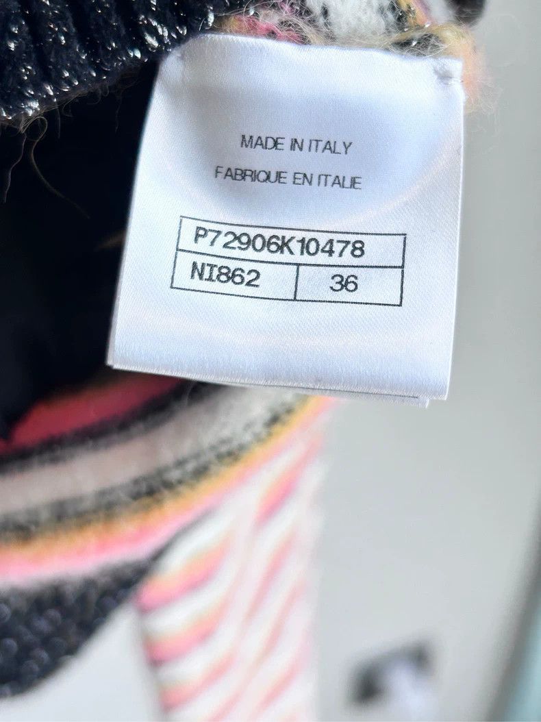 Chanel Striped Knit Sweater in Beautiful Colors- DMC
