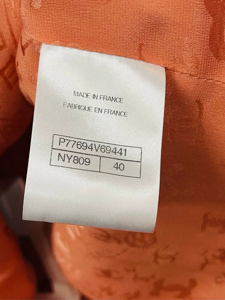 Chanel Chanel Pink Tweed Jacket F40 with Buttons- DMC Size US M / EU 48-50 / 2 - 6 Thumbnail