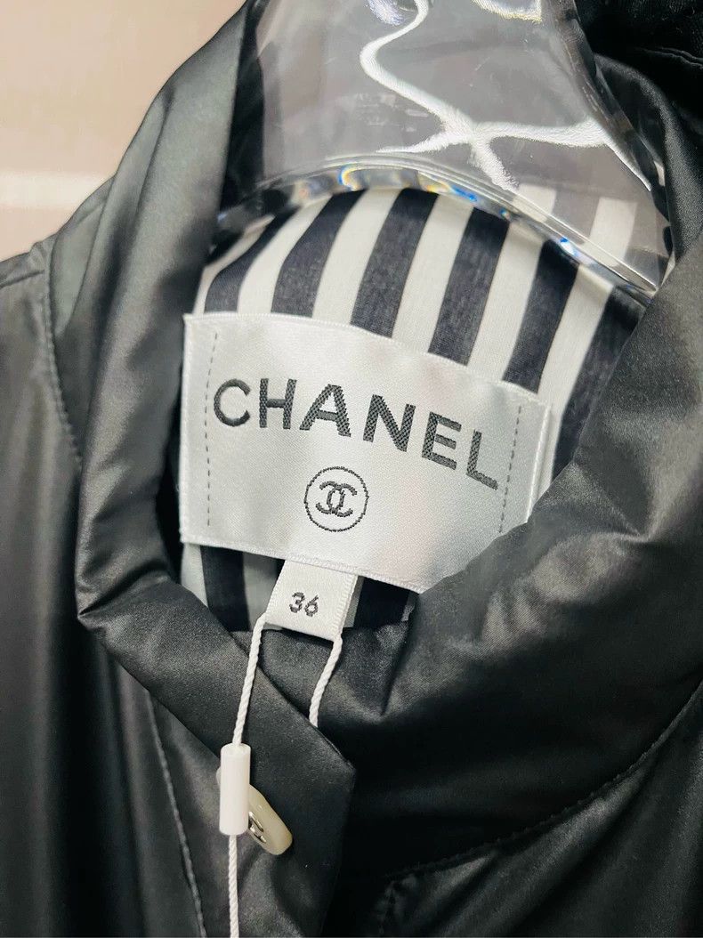 Chanel Chanel Black Striped Sleeveless Vest Top- DMC Size US M / EU 48-50 / 2 - 4 Thumbnail