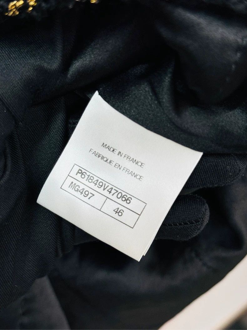 Chanel Chanel 19A Black Gold Shimmer Jacket- DMC Size US M / EU 48-50 / 2 - 5 Thumbnail