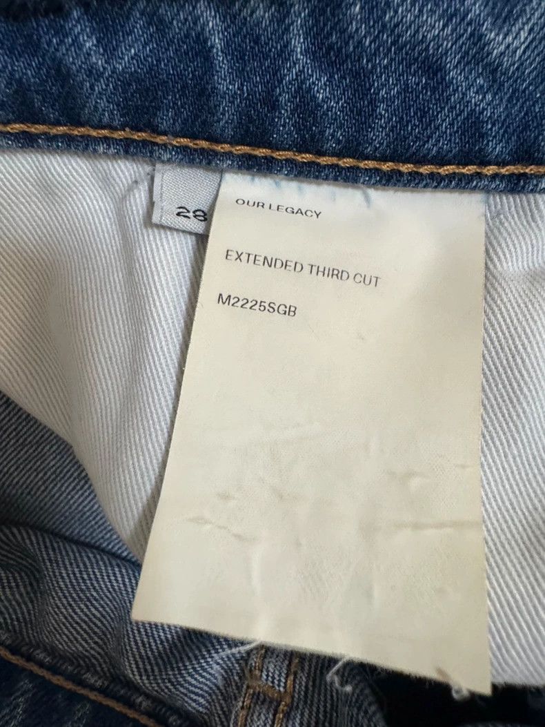 Our Legacy Blue and White Paint Splatter Pants- DMC Size US 28 / EU 44 - 4 Thumbnail