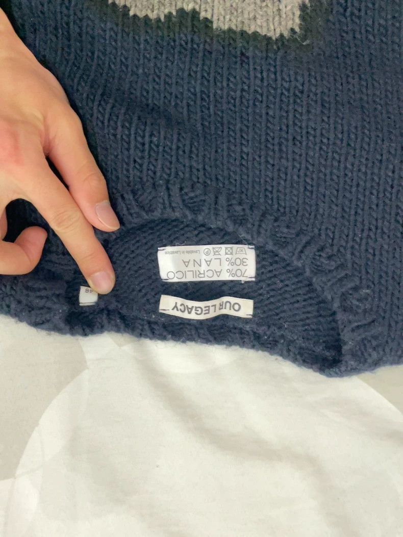 Our Legacy Our Legacy Clover Knit Sweater- DMC Size US L / EU 52-54 / 3 - 3 Thumbnail