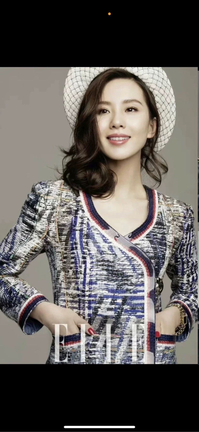 Chanel Chanel Blue Tweed Woven Jacket F42 Number 611- DMC Size US M / EU 48-50 / 2 - 9 Thumbnail