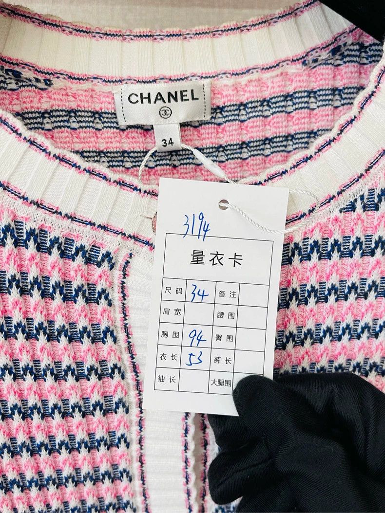 Chanel Chanel Pastel Color Knit Sweater- DMC Size US M / EU 48-50 / 2 - 2 Thumbnail