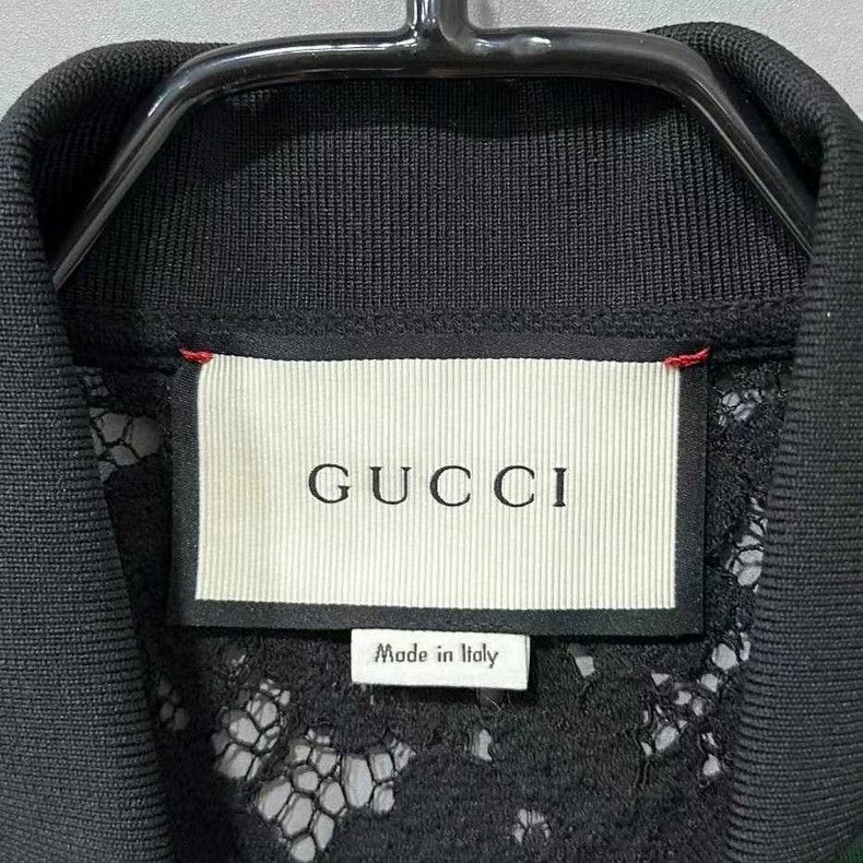 Gucci Gucci Short Sleeve Lace Polo Shirt- DMC Size US S / EU 44-46 / 1 - 5 Thumbnail
