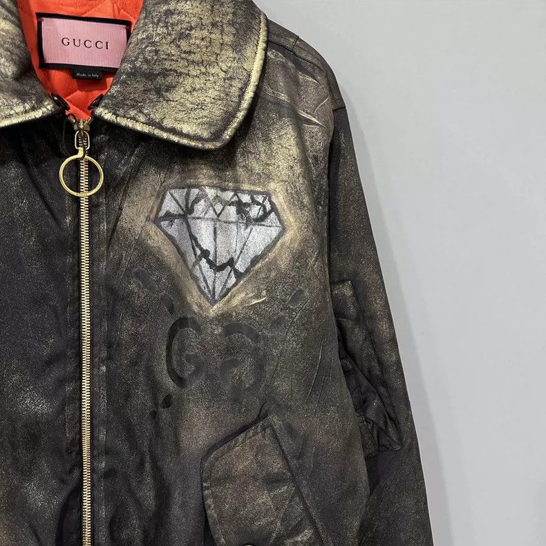 Gucci GUCCI Skull Pilot Cotton Jacket- DMC Size US S / EU 44-46 / 1 - 4 Thumbnail