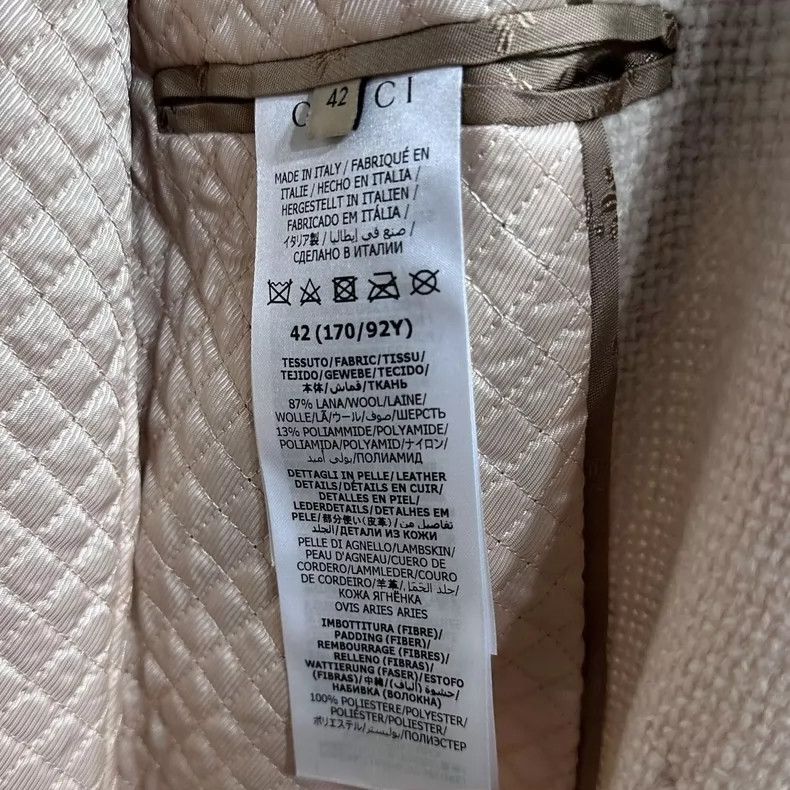 Gucci Classic Gold Button Coat by Gucci- DMC Size US L / EU 52-54 / 3 - 5 Thumbnail