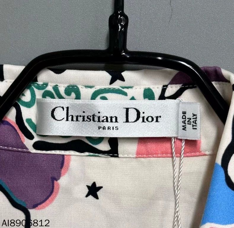 Dior Dream Sky Short Sleeve Shirt by Dior- DMC Size US S / EU 44-46 / 1 - 5 Thumbnail