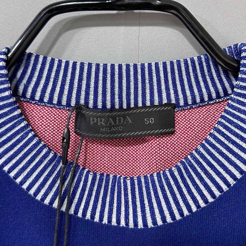 Prada Prada Short Sleeve Knitted Top- DMC Size US L / EU 52-54 / 3 - 5 Thumbnail