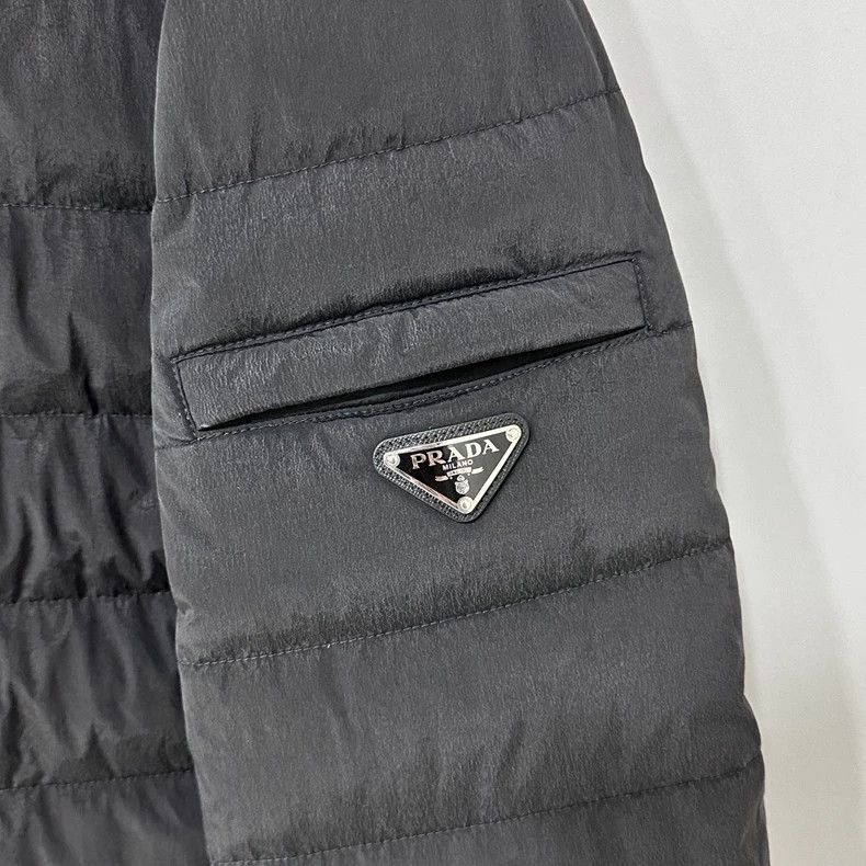 Prada Prada Triangle Logo Puffer Jacket- DMC Size US L / EU 52-54 / 3 - 3 Thumbnail