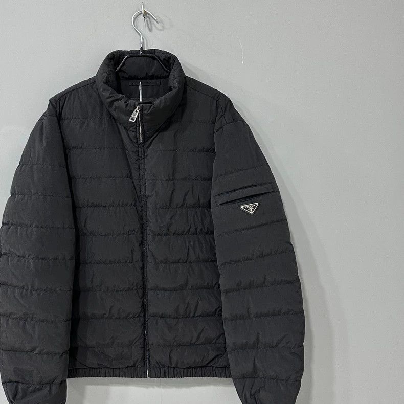 Prada Prada Triangle Logo Puffer Jacket- DMC Size US L / EU 52-54 / 3 - 2 Thumbnail