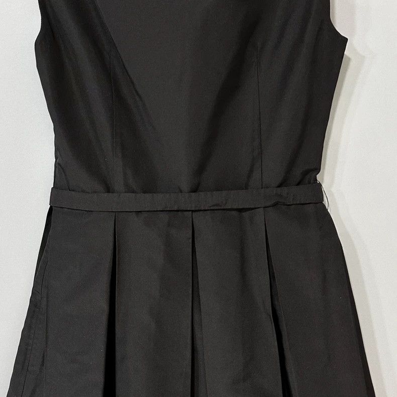 Prada Prada Black Nylon Dress with Belt- DMC Size US 38 / EU 54 - 7 Thumbnail