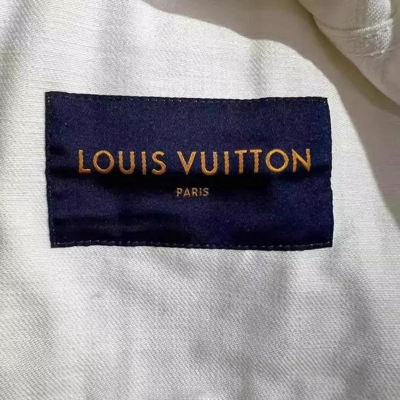 Louis Vuitton Louis Vuitton White Astronaut Embroidered Denim Jacket- DMC Size US L / EU 52-54 / 3 - 7 Thumbnail