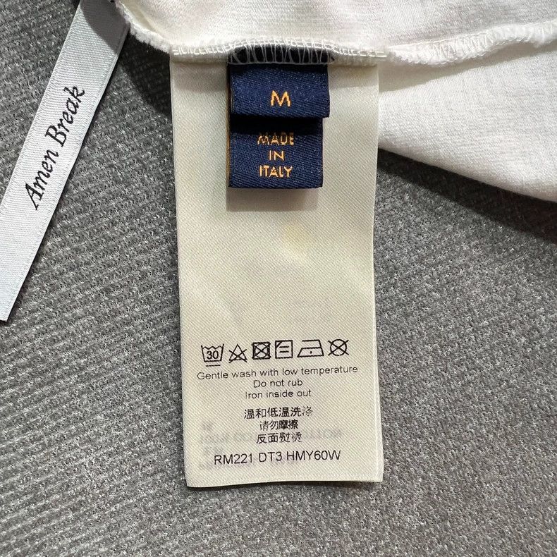 Louis Vuitton Louis Vuitton Graffiti Logo Short Sleeve T-Shirt- DMC Size US M / EU 48-50 / 2 - 5 Thumbnail