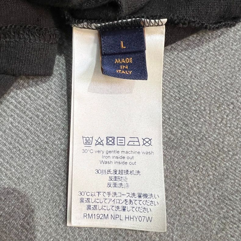 Louis Vuitton Louis Vuitton Black Short Sleeve Logo T-Shirt- DMC Size US L / EU 52-54 / 3 - 5 Thumbnail