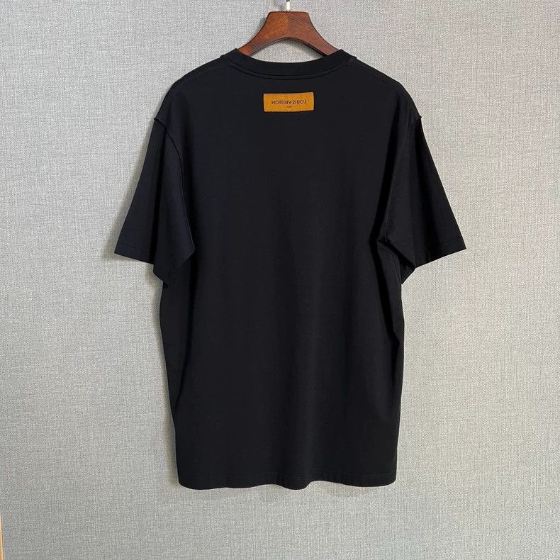 Louis Vuitton Louis Vuitton Black Short Sleeve Rainbow Shirt- DMC Size US XL / EU 56 / 4 - 2 Thumbnail