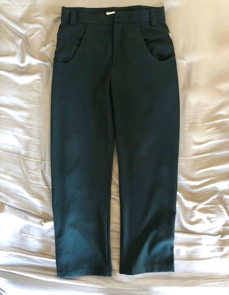 Kiko Kostadinov Kiko Kostadinov Irene Pants in Dark Green- DMC Size US 38 / EU 54 - 2 Thumbnail