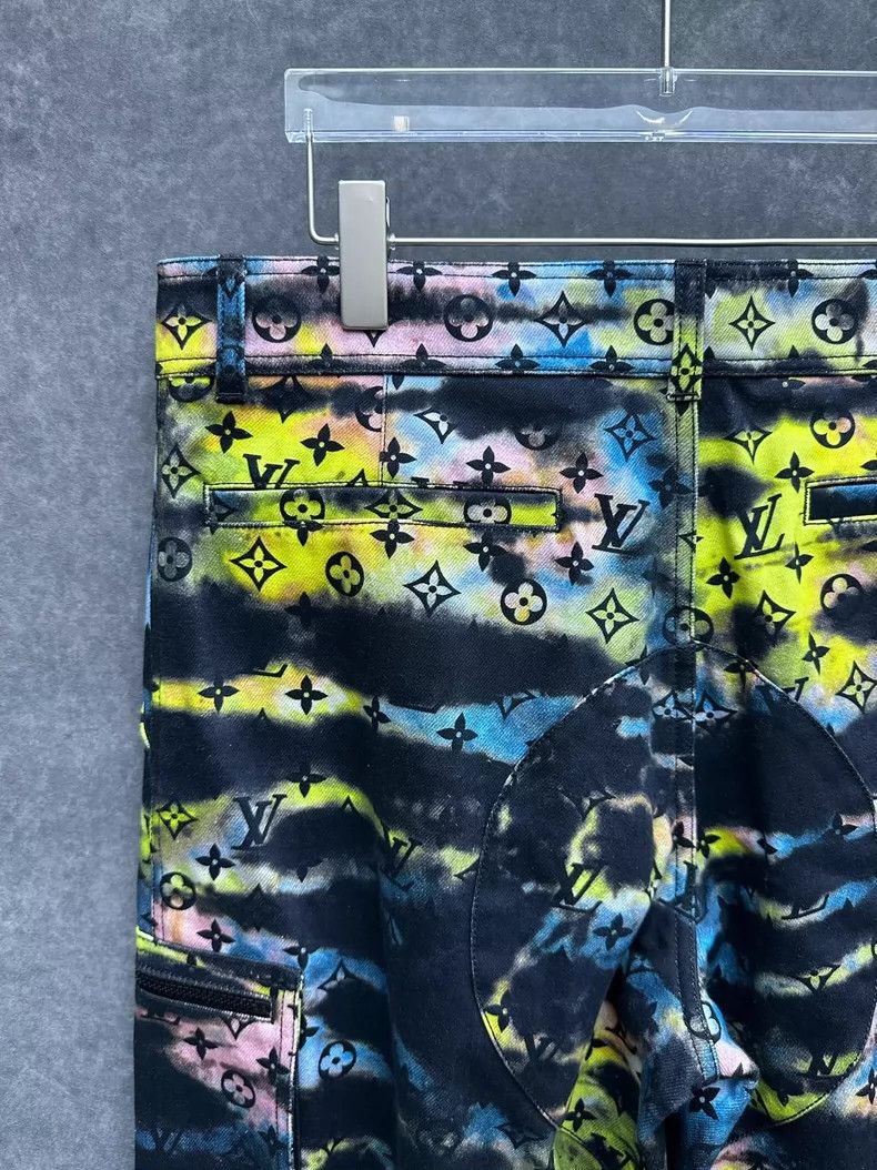 Louis Vuitton Louis Vuitton Colorful Denim Cargo Pants for Men- DMC Size US 34 / EU 50 - 6 Thumbnail