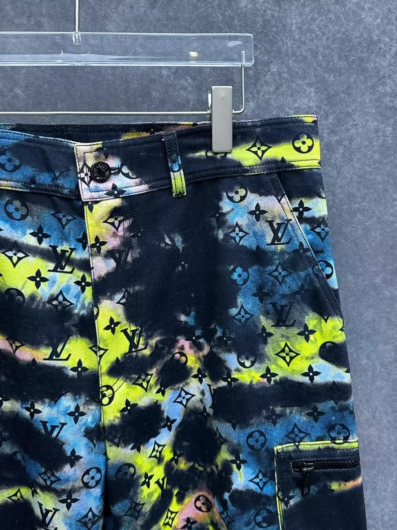 Louis Vuitton Louis Vuitton Colorful Denim Cargo Pants for Men- DMC Size US 34 / EU 50 - 5 Thumbnail