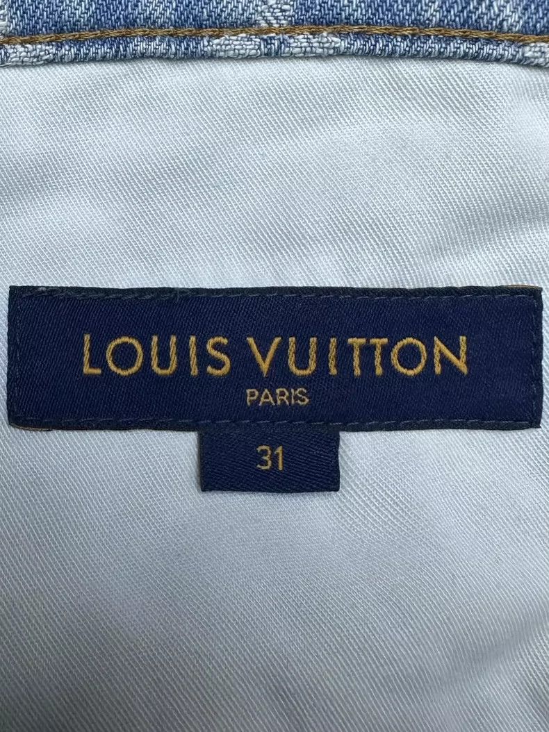 Louis Vuitton Louis Vuitton SS22 Graffiti Denim Pants- DMC Size US 31 - 8 Thumbnail