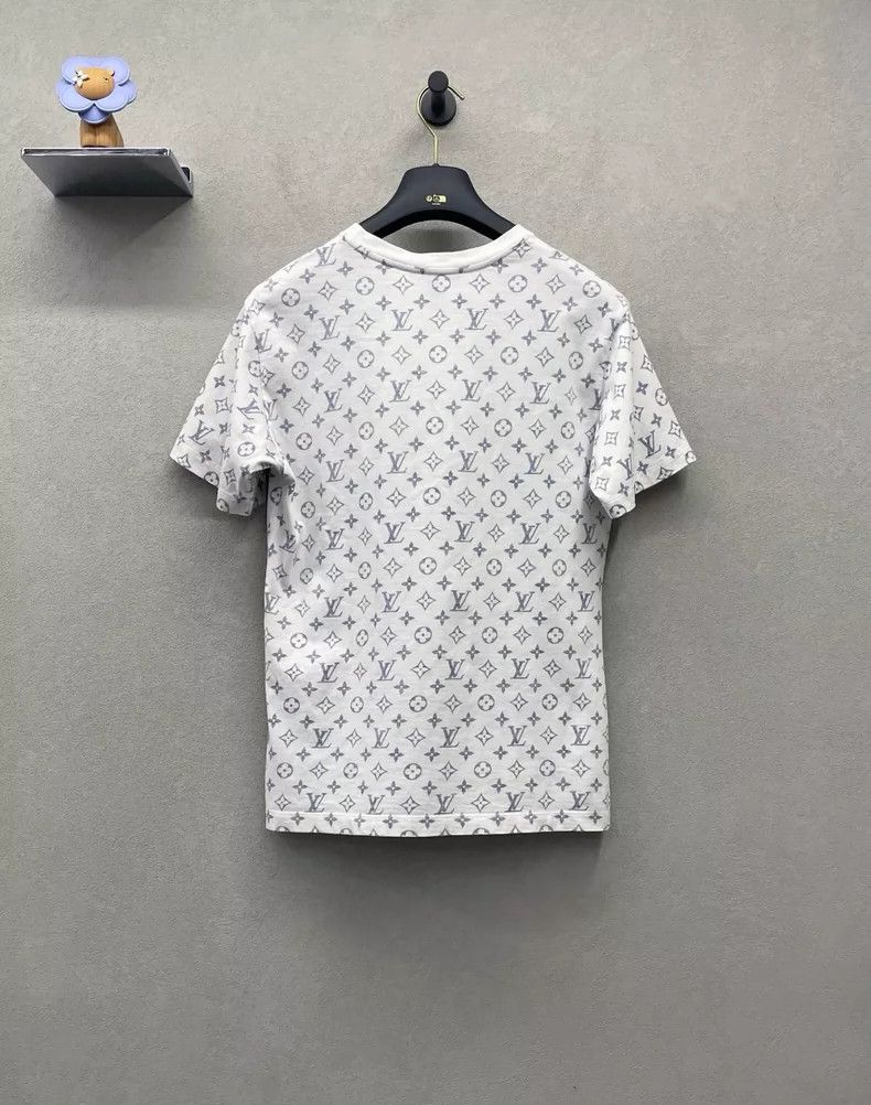 Louis Vuitton Louis Vuitton Logo Short Sleeve T-Shirt- DMC Size US M / EU 48-50 / 2 - 2 Thumbnail