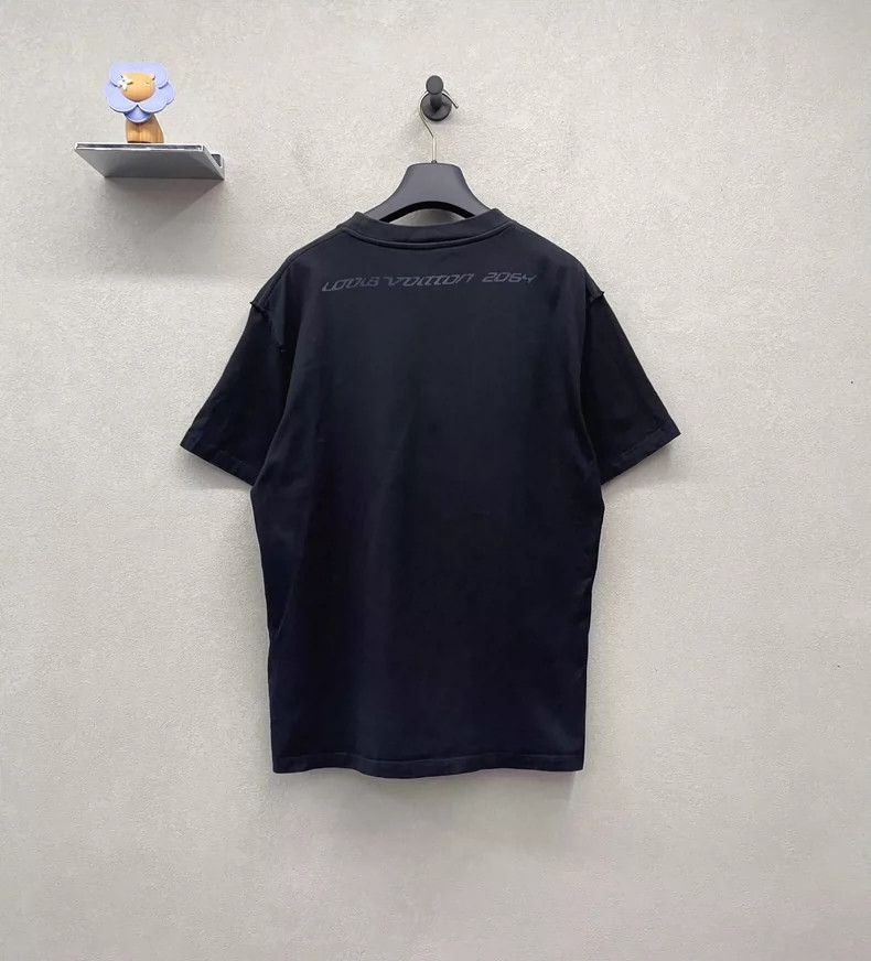 Louis Vuitton LOUIS VUITTON Logo Print Short Sleeve T-Shirt- DMC Size US L / EU 52-54 / 3 - 2 Thumbnail