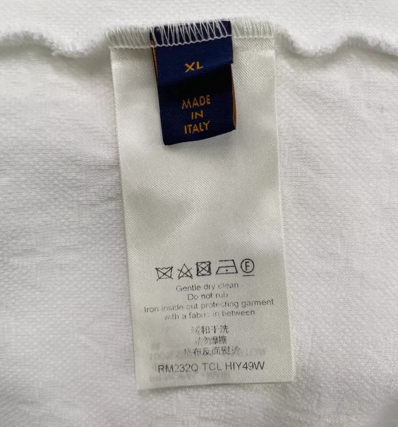 Louis Vuitton White Short Sleeve Shirt with Pocket- DMC Size US XL / EU 56 / 4 - 6 Thumbnail