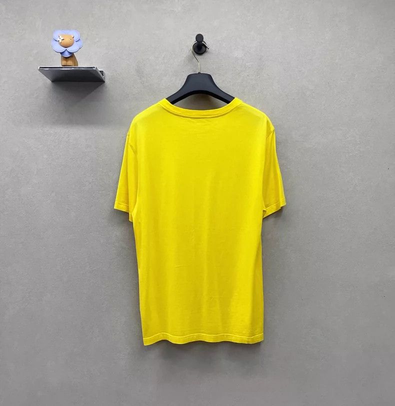 Louis Vuitton LOUIS VUITTON Yellow Short Sleeve T-Shirt- DMC Size US M / EU 48-50 / 2 - 2 Thumbnail