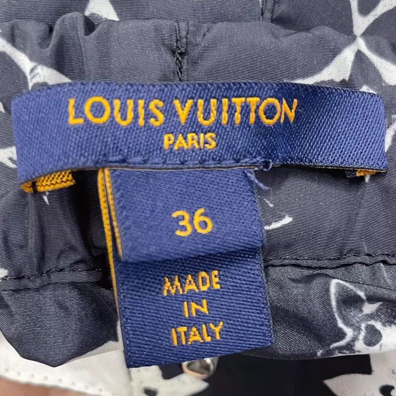 Louis Vuitton Louis Vuitton Printed Long Pants in Black- DMC Size US 36 / EU 52 - 5 Thumbnail