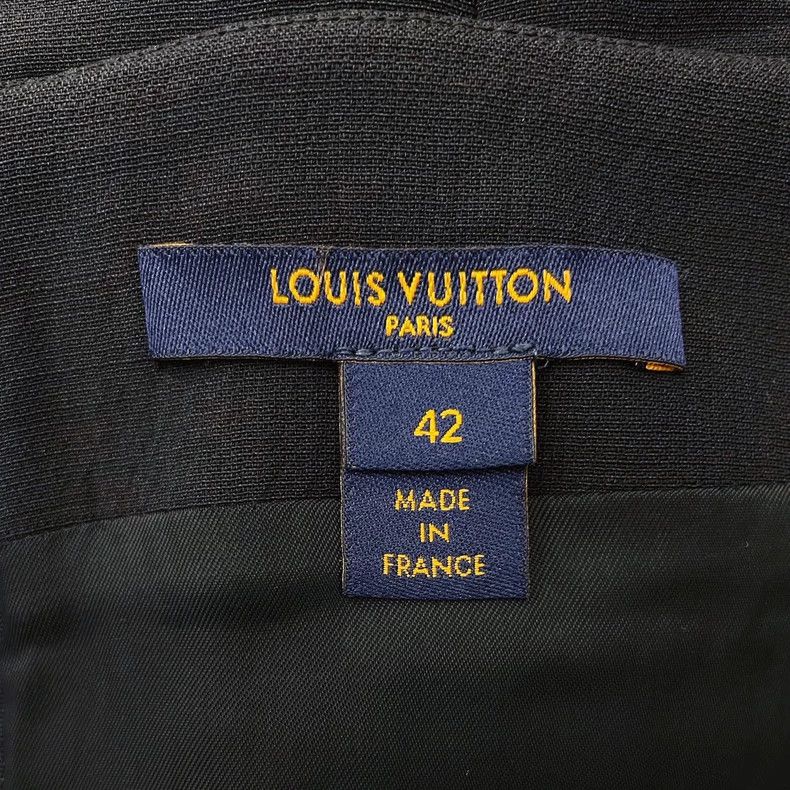 Louis Vuitton Louis Vuitton Zippered Skirt Size 42- DMC Size US 31 - 6 Thumbnail