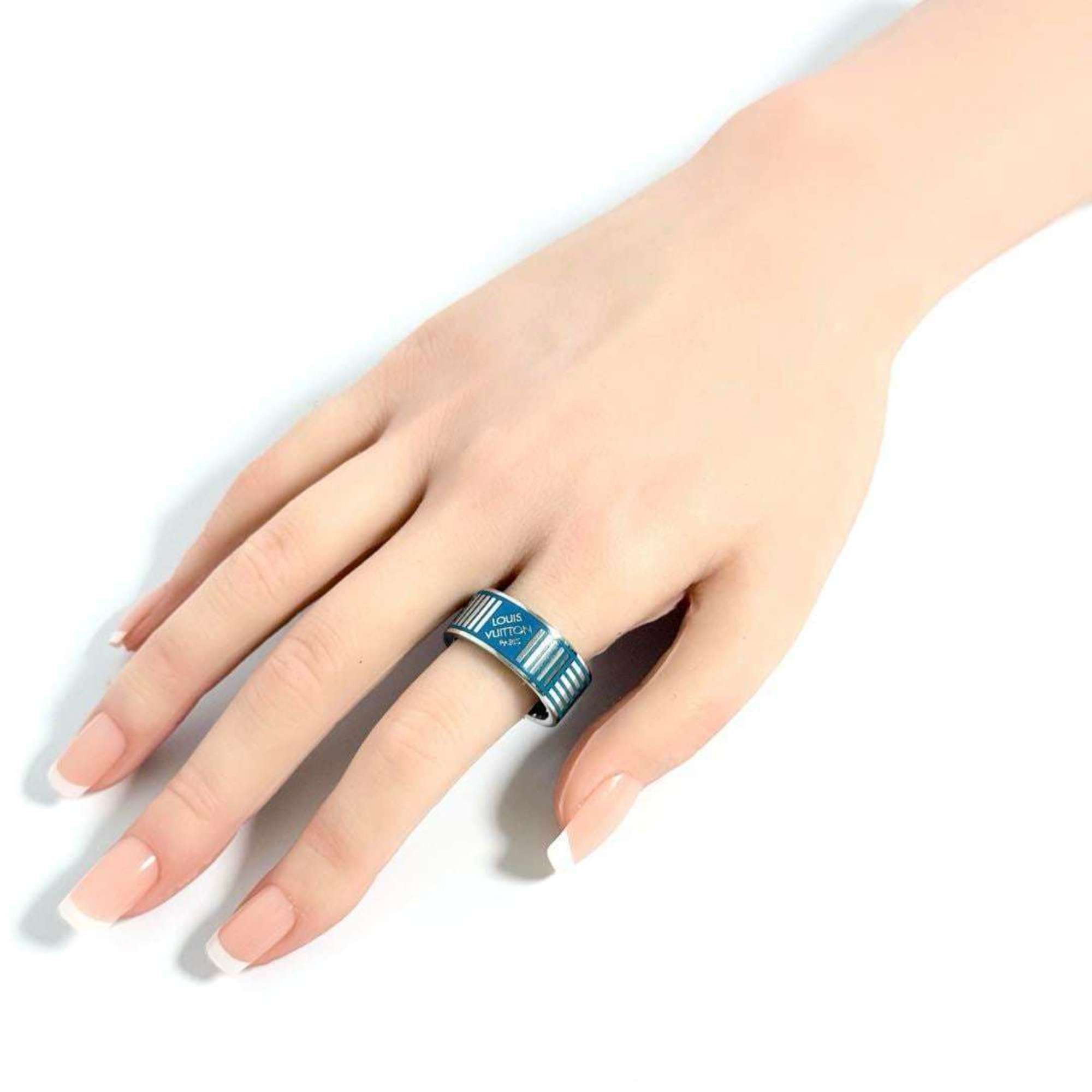 Louis Vuitton Louis Vuitton Men's Rings Berg Damieca Lars Ring Size ONE SIZE - 9 Thumbnail